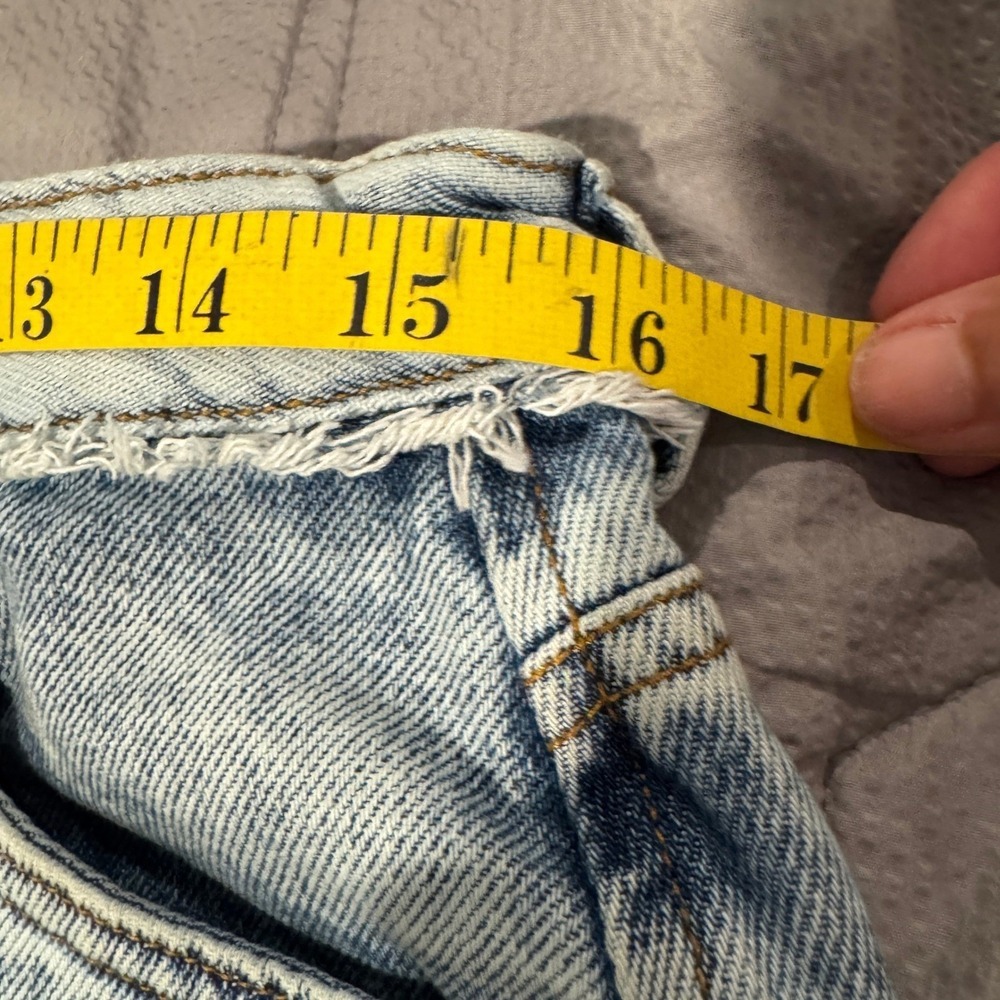 Stop Jeans Rare Colombian Butt Lift Boot Cut Womens size 8 Distressed Frayed Hem - Picture 10 of 12